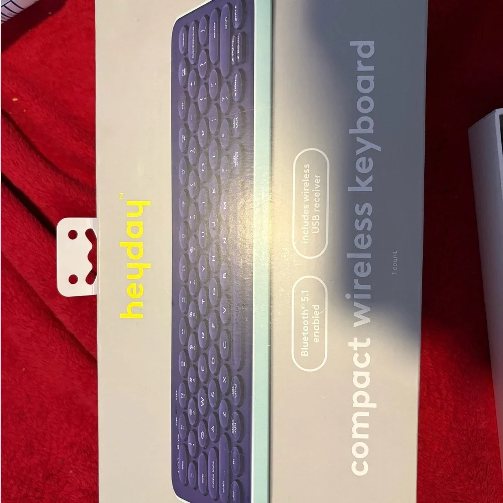 Heyday Mint and Lavender Wireless Keyboard (6 keyboard)